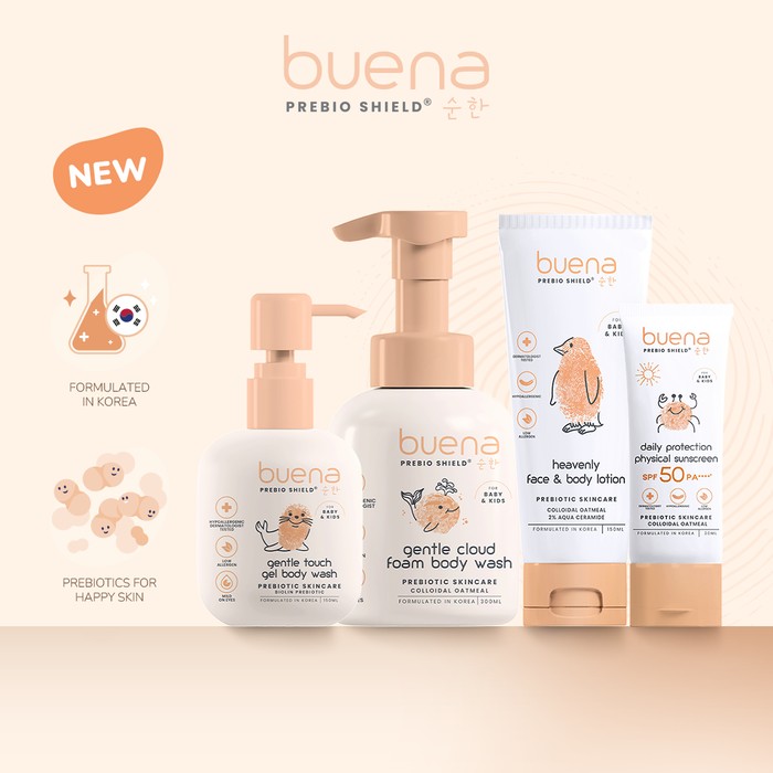 Buena, Skincare Bayi dan Anak yang Bantu Jaga Skin Microbiome hingga Skin Barrier