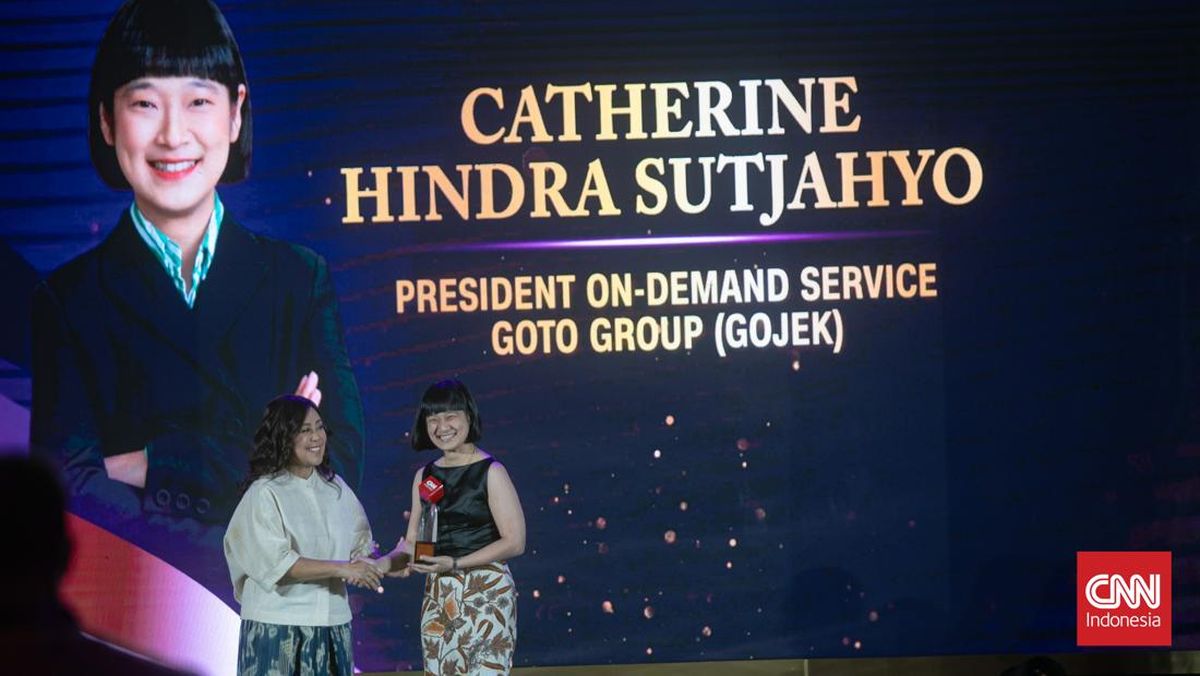 Bos GoTo Catherine Hindra Raih Outstanding Tech Industry Leader Award