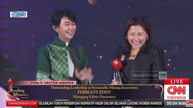 Managing Director BPI Danantara Febriany Eddy menyebut sektor pertambangan Indonesia masih terlalu maskulin.