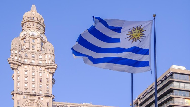 Ilustrasi Bendera Uruguay Ilustrasi Bendera Uruguay