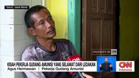 VIDEO: Kisah Pekerja Peledakan Amunisi Kedaluwarsa yang Selamat