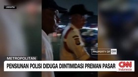 VIDEO: Pensiunan Polisi Diduga Diintimidasi Preman Pasar
