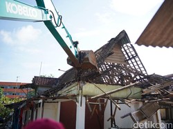 Pasar Wisata Bulak Laut Pangandaran Dibongkar, Diubah Jadi Lahan Parkir