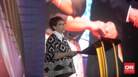 Retno Marsudi: Lewat Diplomasi, RI Tegas & Konsisten Bela Kemanusiaan