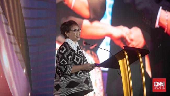 Utusan Khusus Sekjen PBB Bidang Air Retno Marsudi menyampaikan Indonesia tegas dan konsisten membela kemanusiaan melalui diplomasi di panggung dunia.