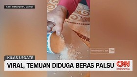 VIDEO: Viral, Temuan Diduga Beras Palsu