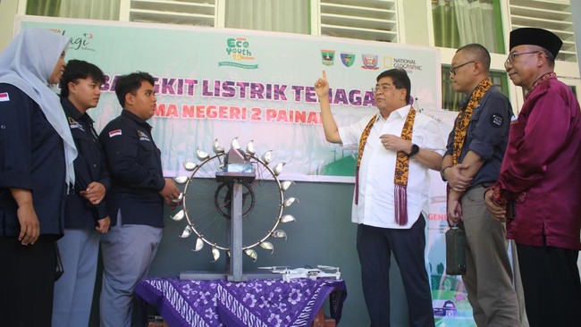 Pendampingan finalis 25 proposal terbaik kompetisi lingkungan tingkat sekolah lanjutan tingkat atas (SLTA) Toyota Eco Youth (TEY) ke-13 sampai di Padang.