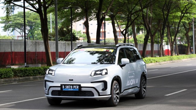 Pengiriman Aion V ke Konsumen Indonesia Mundur Seharusnya Aion V didistribusikan ke konsumen di Tanah Air pada Maret tetapi kini ditunda menjadi Juni.