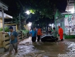 Kala Banjir Melanda 4 Desa di Majalengka
