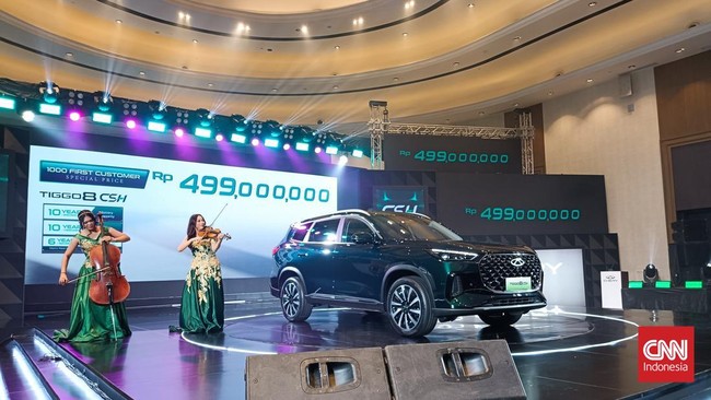 Chery Tiggo 8 Chery Super Hybrid (CSH) dijual Rp519 Juta. Bagi 1.000 konsumen pertama mendapatkan harga khusus Rp499 juta.