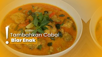 Resep Mangut Ayam Ala Chef Steby, Bahannya Simpel Banget!