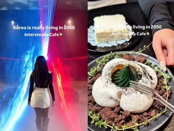 Kafe di Korea Selatan Ini Punya Desain Keren dari Masa Depan