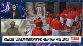 VIDEO: Presiden Tugaskan Menkop Hadiri Pelantikan Paus Leo XIV
