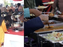 Tamu Kondangan Kesal karena Pengantin Beri Jatah Makanan Prasmanan