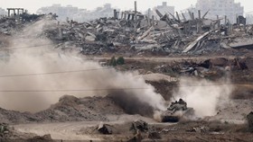 Operasi Kereta Perang Gideon, Invasi Darat Skala Luas Israel di Gaza