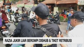 VIDEO: Razia Jukir Liar Berompi Dishub dan Tiket Retribusi