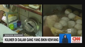 VIDEO: Kuliner Di Dalam Gang Yang Bikin Kenyang