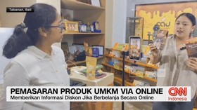 VIDEO: Pemasaran Produk UMKM via Online Dongkrak Penjualan 500 Persen