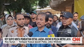 VIDEO: Roy Suryo Minta Pembuktian Detail Ijazah Jokowi di Polda Metro