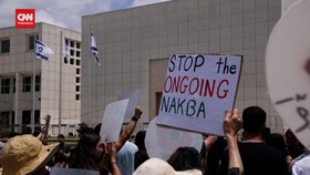 VIDEO: Massa Pro-Palestina di Israel Peringati 77 Tahun Nakba