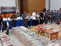 Kronologi Penangkapan Kapal Ikan Muat 1,9 Ton Narkoba di Perairan Karimun