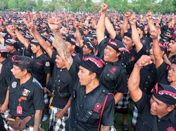 Ribuan Pecalang se-Bali Deklarasi Tolak Ormas Preman