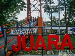Jembatan Juara Depok, Spot Ikonik Gratis di Danau Setu 7 Muara