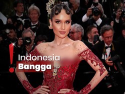 Penampilan Cinta Laura Pakai Kebaya Kontemporer di Festival Cannes 2025