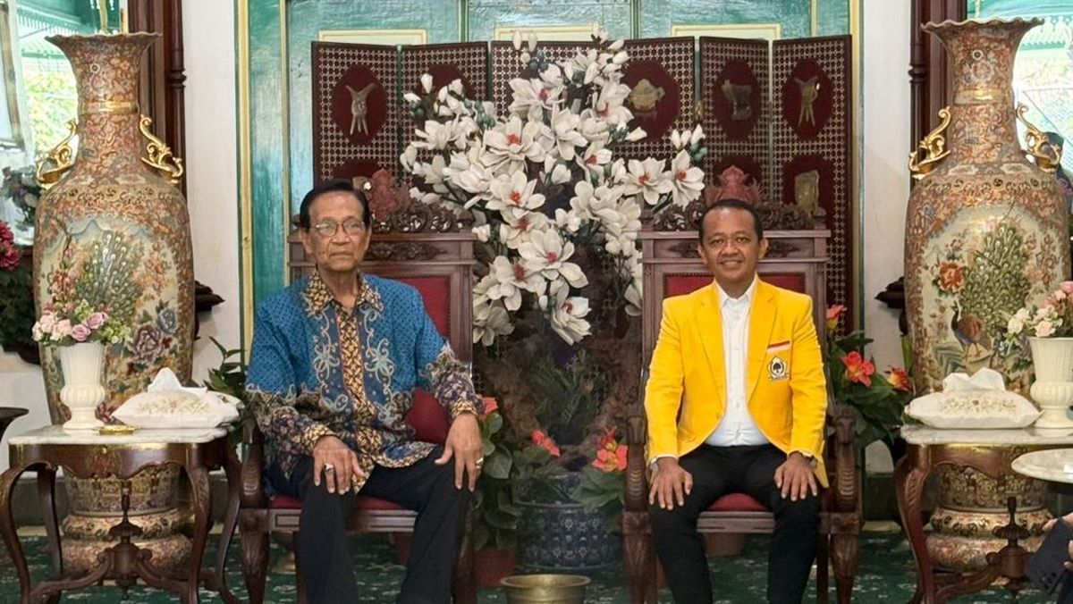 Minta Wejangan ke Sri Sultan, Bahlil Lanjutkan Perjuangan Golkar