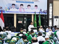 Kemenag Imbau Jemaah Haji Sumsel Jaga Perilaku dan Stamina