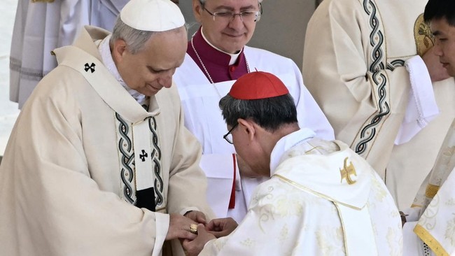 Kardinal Luis Antonio Tagle dari Filipina merupakan salah satu kardinal yang sempat disebut sebagai calon kuat pengganti mendiang Paus Fransiskus.
