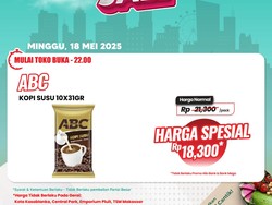 Belanja Kopi di Transmart Full Day Sale Murah Meriah, Kopi Cuma Rp 18 Ribuan