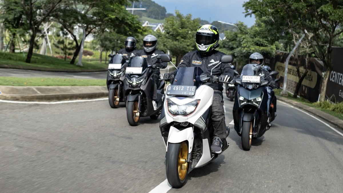 1 Dekade Yamaha Nmax, Komunitas Touring ke Pelosok Jawa Barat