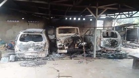 Rusuh di Lampung Tengah Usai Penusukan, Rumah Lurah Dibakar