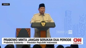 VIDEO: Prabowo Minta Jangan Serukan Dua Periode