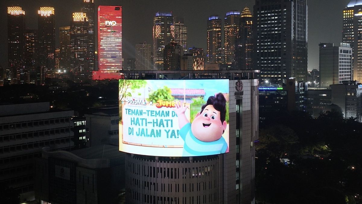 Prisma Luncurkan Brin Grande LED, Gandeng Karakter Film "Jumbo"