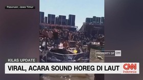 VIDEO: Musik Horeg di Laut Disebut Bisa Merusak Ekosistem Laut
