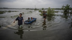 FOTO: Banjir Kepung Sejumlah Desa di Demak