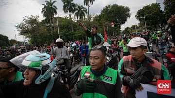 Ojol Tak Sweeping Driver yang Narik Saat Demo: Mereka Butuh Makan