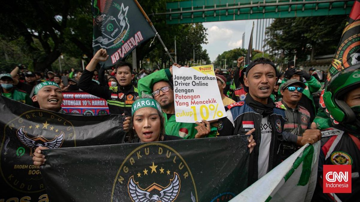 Ingin Ditemui Menhub, Driver Ojol Tolak Perwakilan Ditjen Darat
