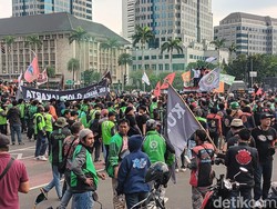 Banyak Ojol Masih Narik Saat Demo, Driver: Butuh Makan