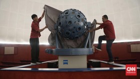 FOTO: Mengintip Planetarium Jakarta yang 'Tidur' Hampir 5 Tahun