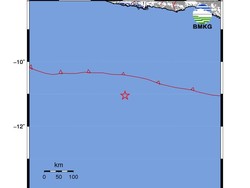 Gempa M 5,1 Guncang Pacitan