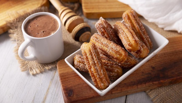 Ilustrasi churros Ilustrasi churros