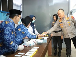 39 Pejabat Polresta Malang Kota Dites Urine, Ini Hasilnya
