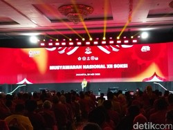 Bahlil Goda Misbakhun di Munas SOKSI: Kelihatannya Bapak Calon Ketua Umum
