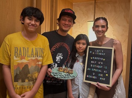 Kebersamaan Nadila Ernesta dan Eno Netral Bersama Anak yang Sudah Remaja, Ini 5 Potretnya