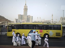 Video: Terminal Syib Amir Makkah Dipadati Jemaah di Malam Hari