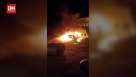 VIDEO: Detik-detik RS Indonesia di Gaza Terbakar usai Diserang Israel