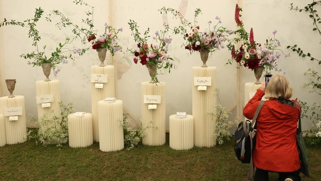 FOTO: Warna-warni Pameran Bunga Paling Bergengsi di Dunia
